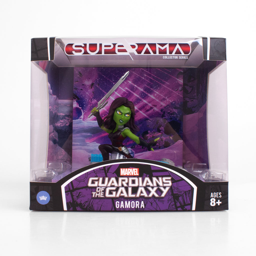 Gamora – Marvel Superama Figural Diorama by The Loyal Subjects