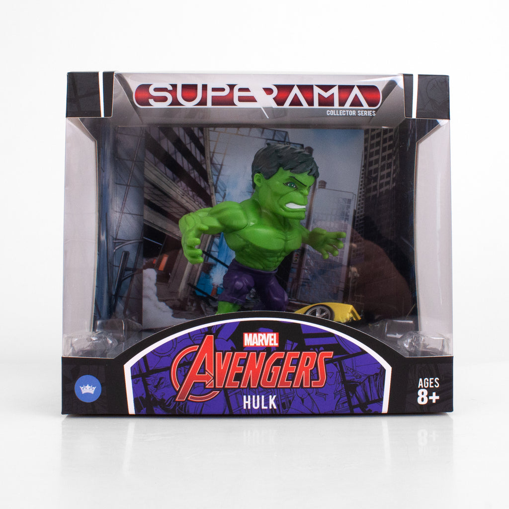 Hulk – Marvel Superama Figural Diorama by The Loyal Subjects
