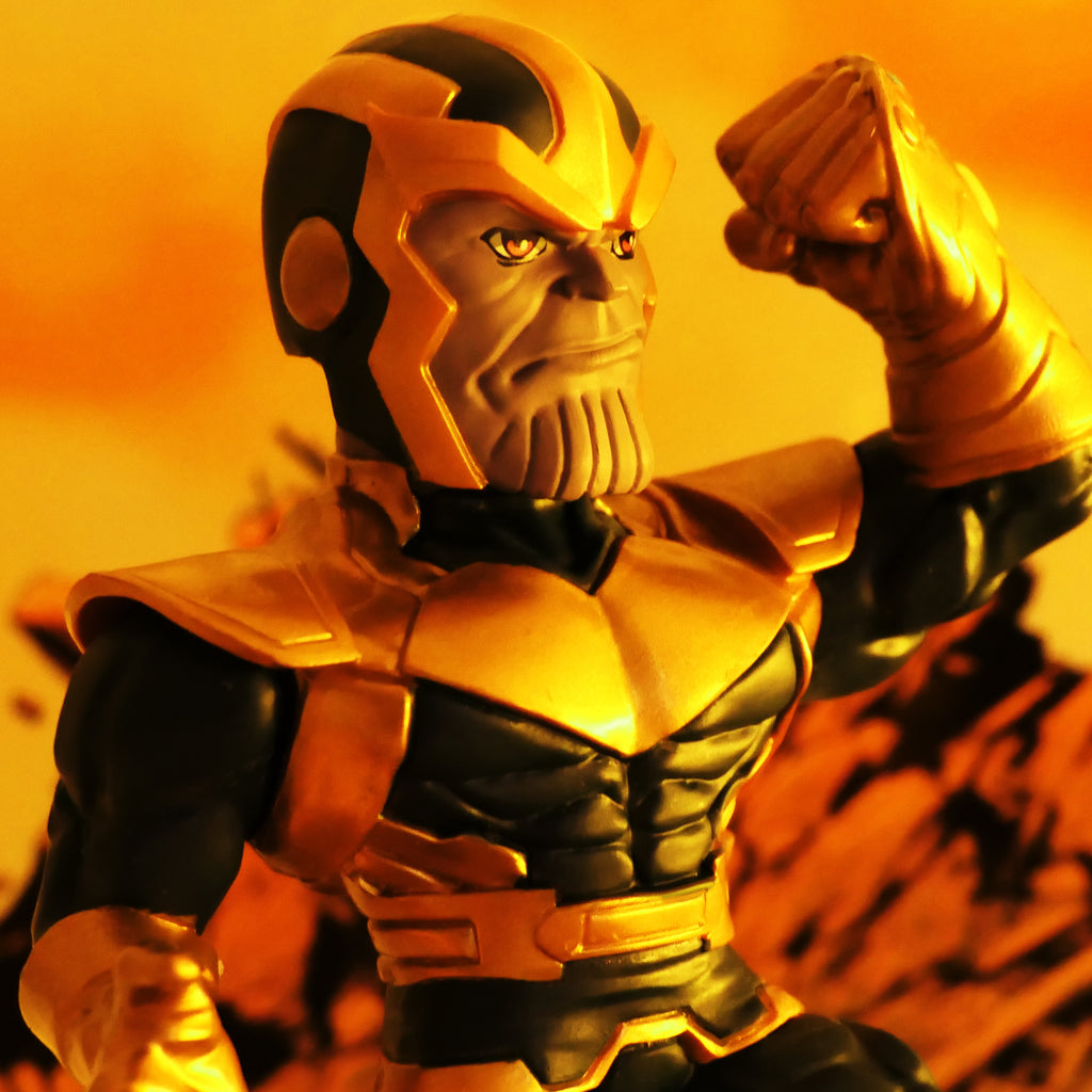 Thanos – Marvel Superama Figural Diorama by The Loyal Subjects