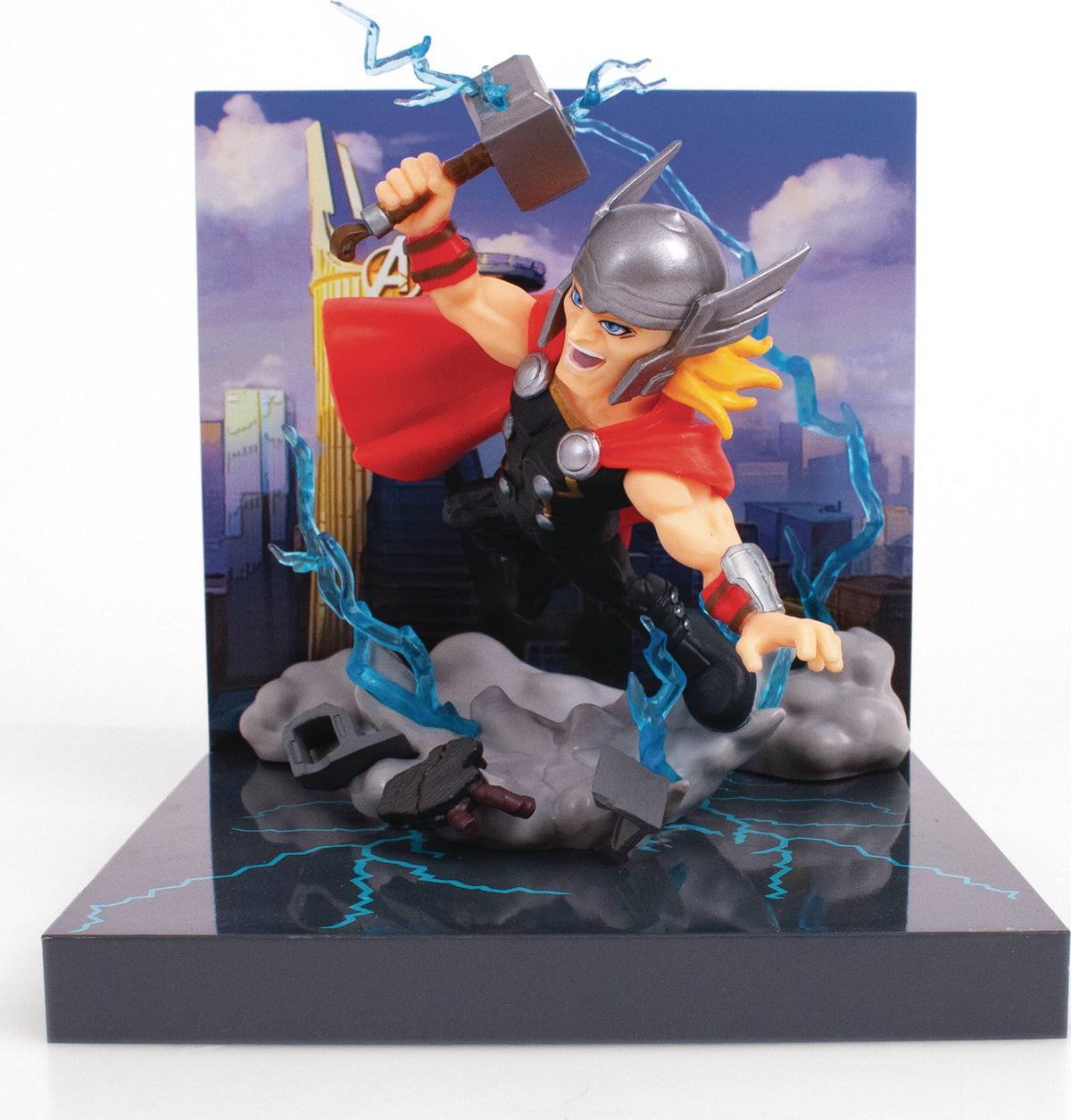Thanos – Marvel Superama Figural Diorama by The Loyal Subjects - Action Figure
