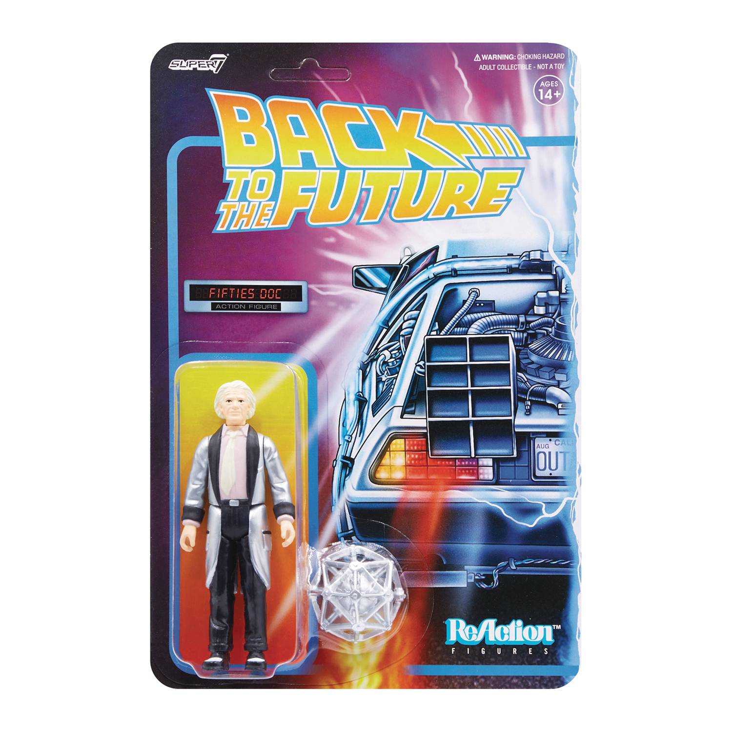 Back to the Future – Fifties Doc Brown ReAction Figure by Super7