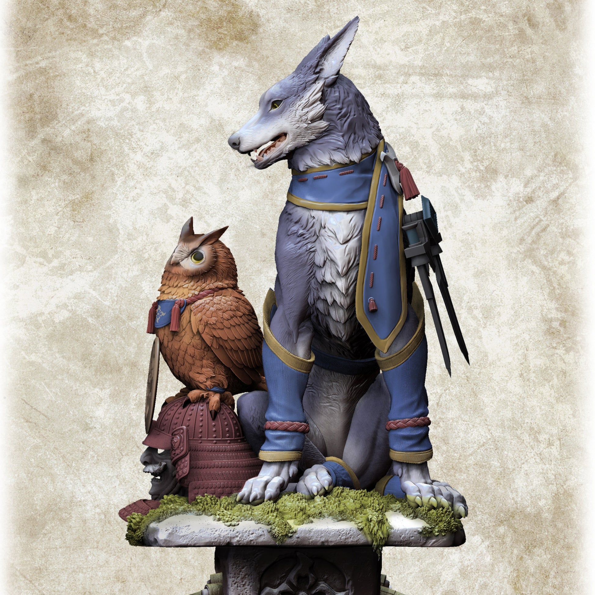 MONSTER HUNTER PALAMUTE CFB CREATORS MODEL