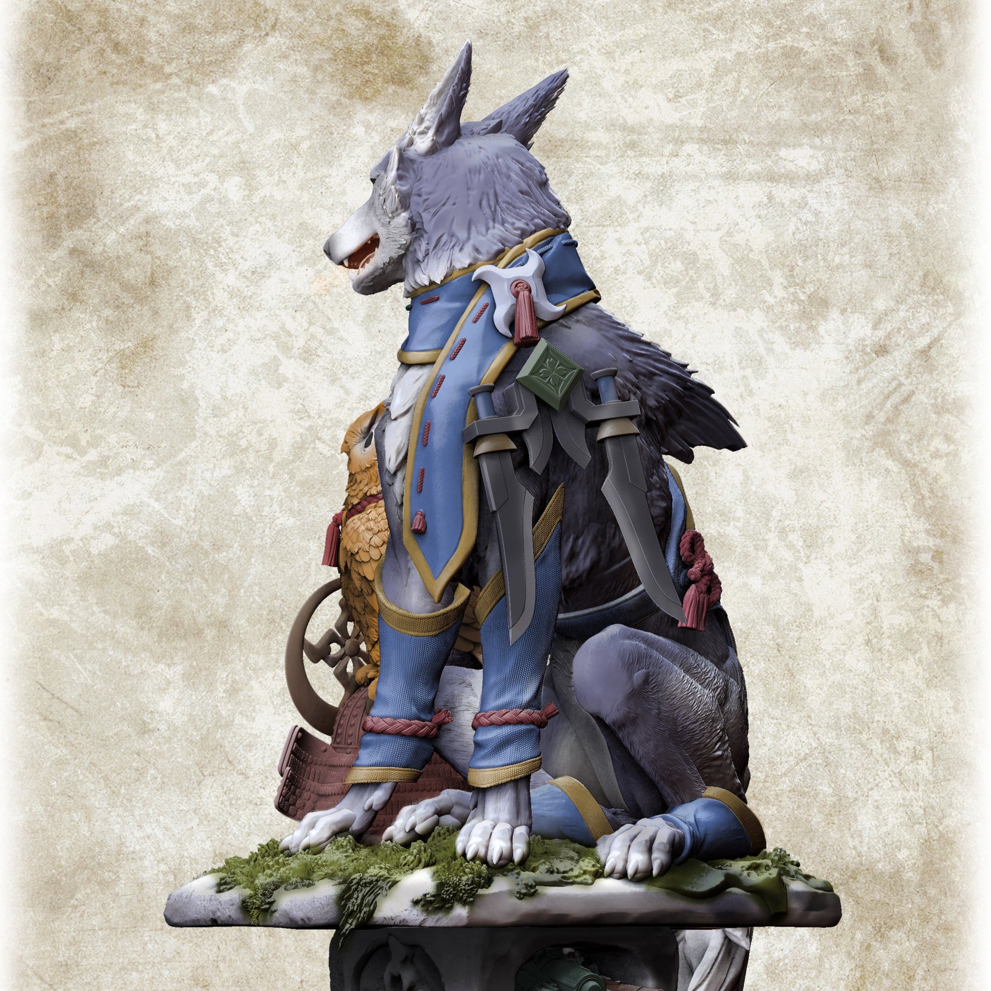 MONSTER HUNTER PALAMUTE CFB CREATORS MODEL