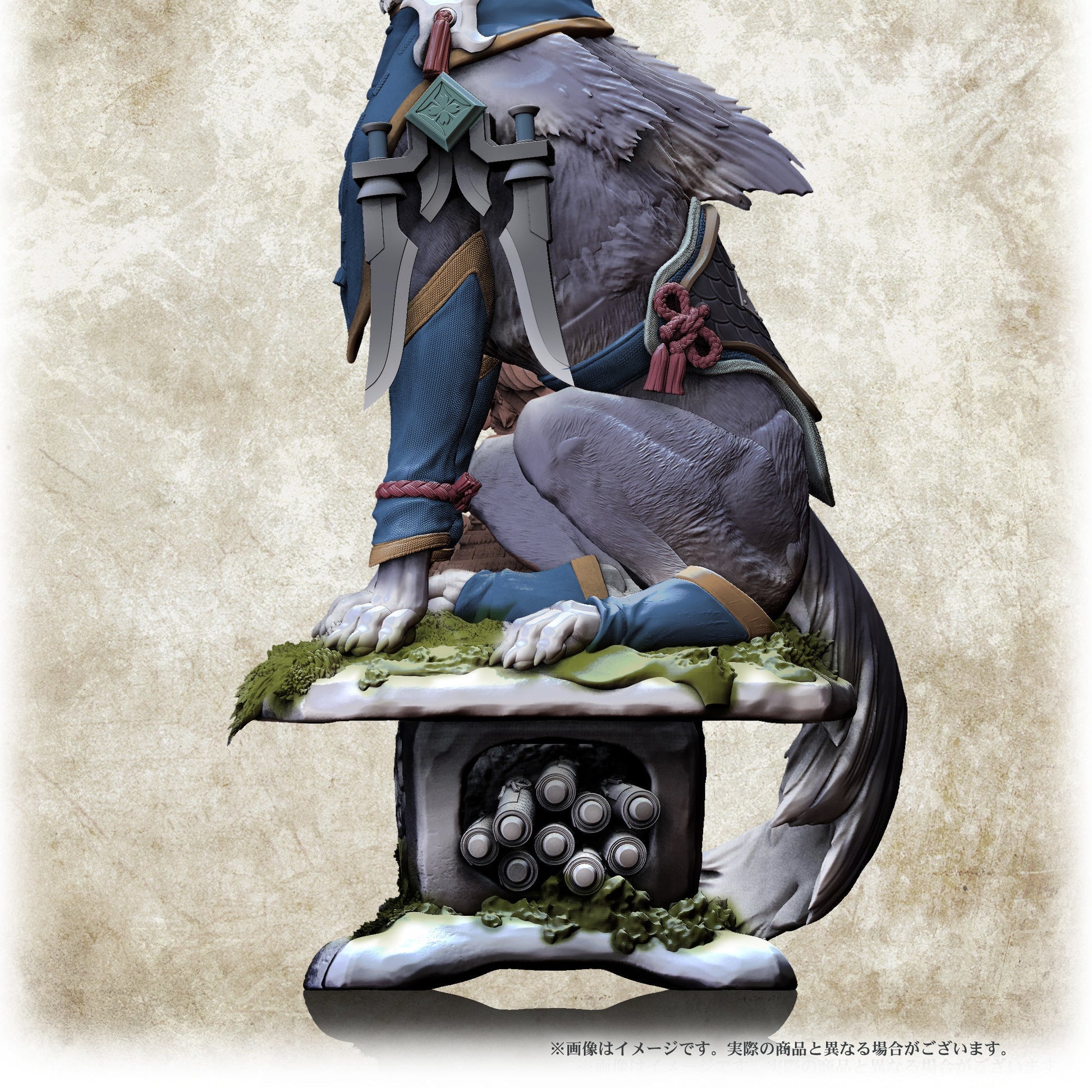 MONSTER HUNTER PALAMUTE CFB CREATORS MODEL