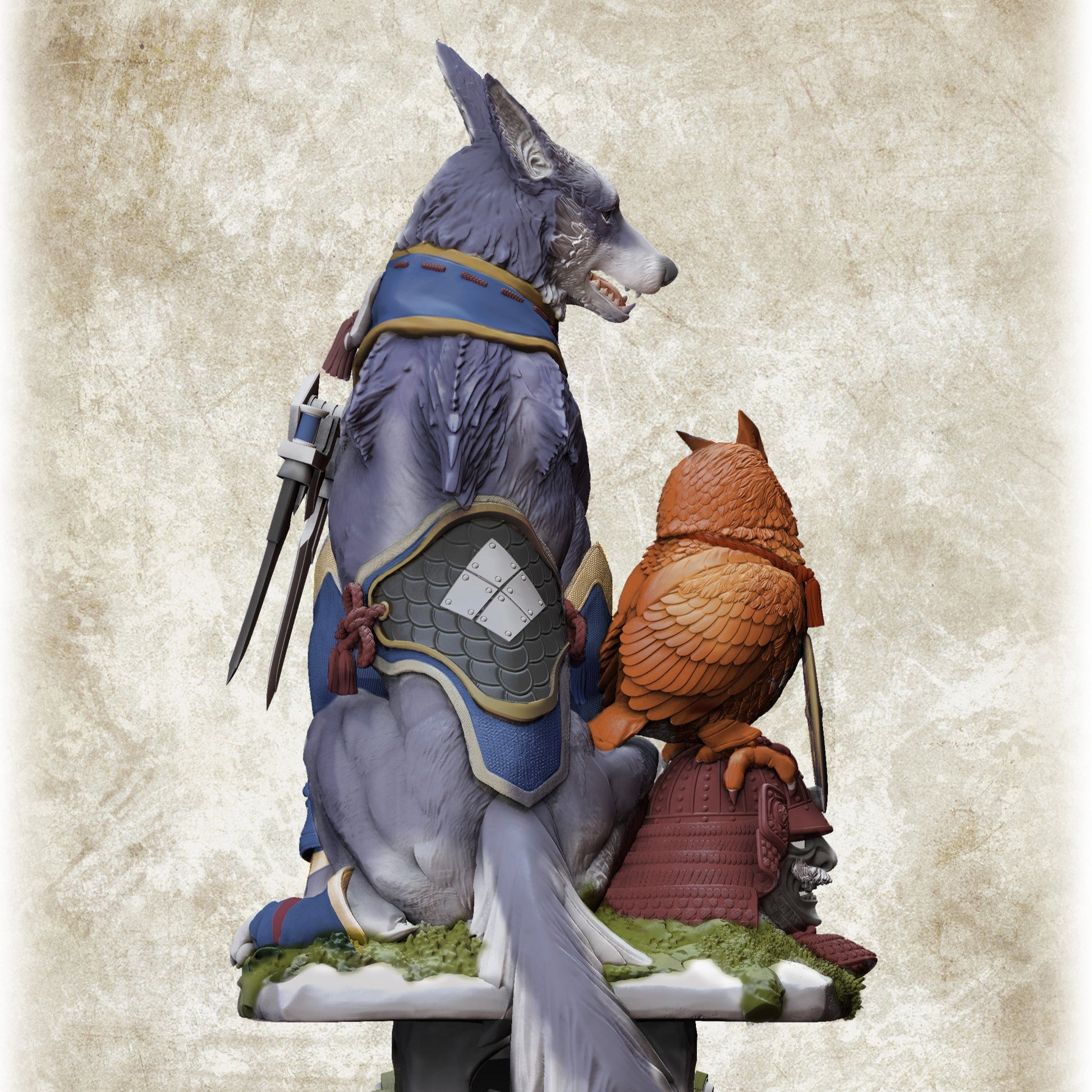 MONSTER HUNTER PALAMUTE CFB CREATORS MODEL