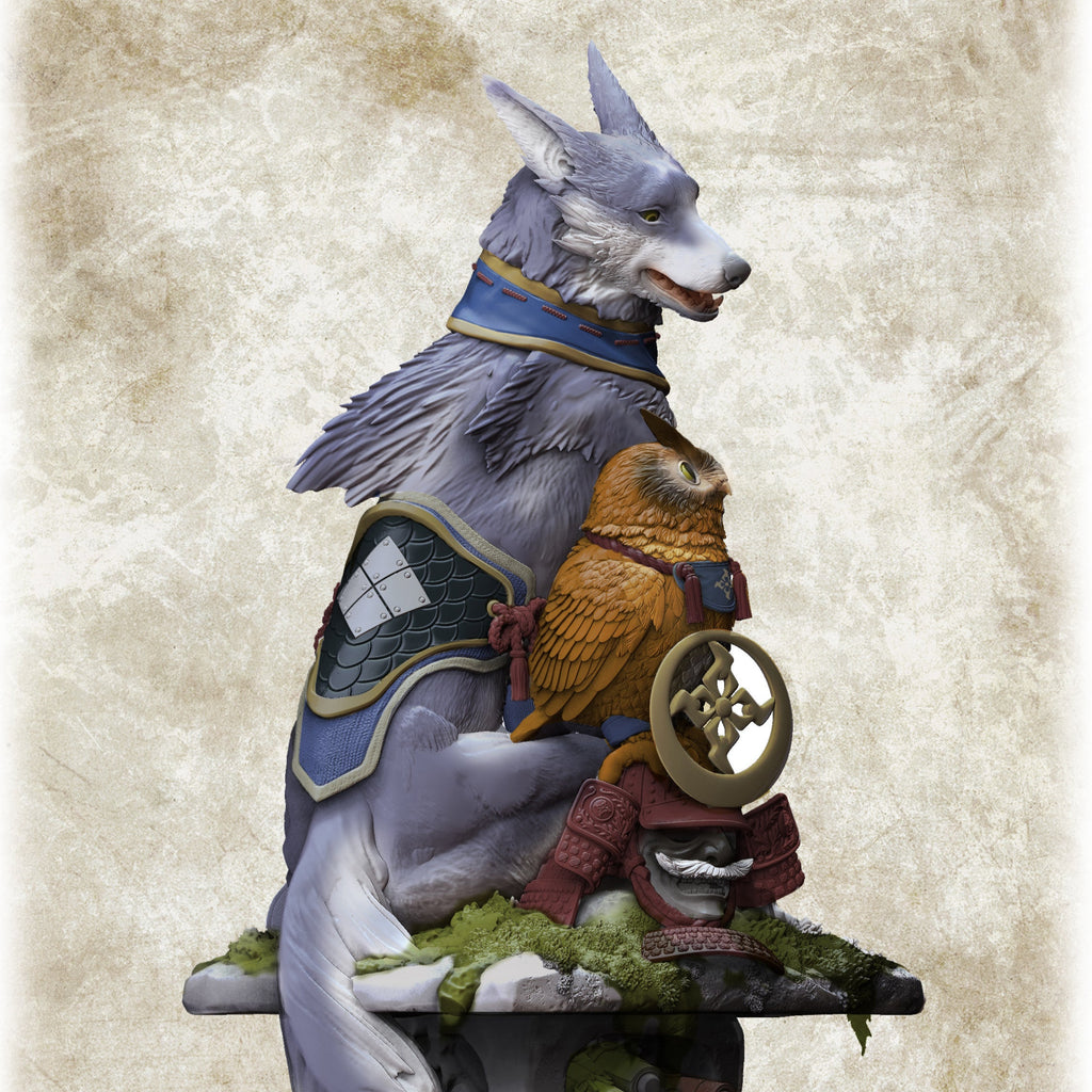 MONSTER HUNTER PALAMUTE CFB CREATORS MODEL