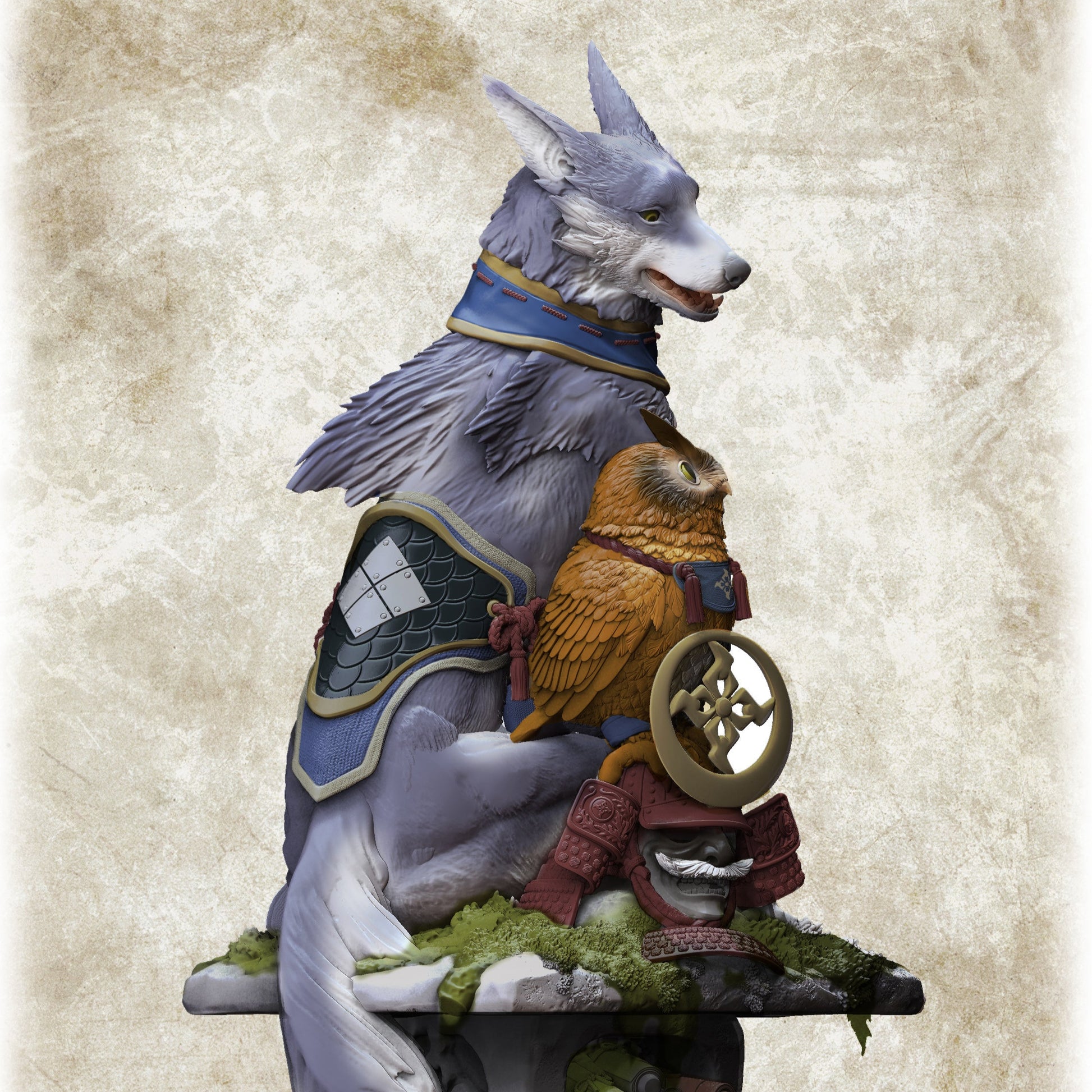 MONSTER HUNTER PALAMUTE CFB CREATORS MODEL
