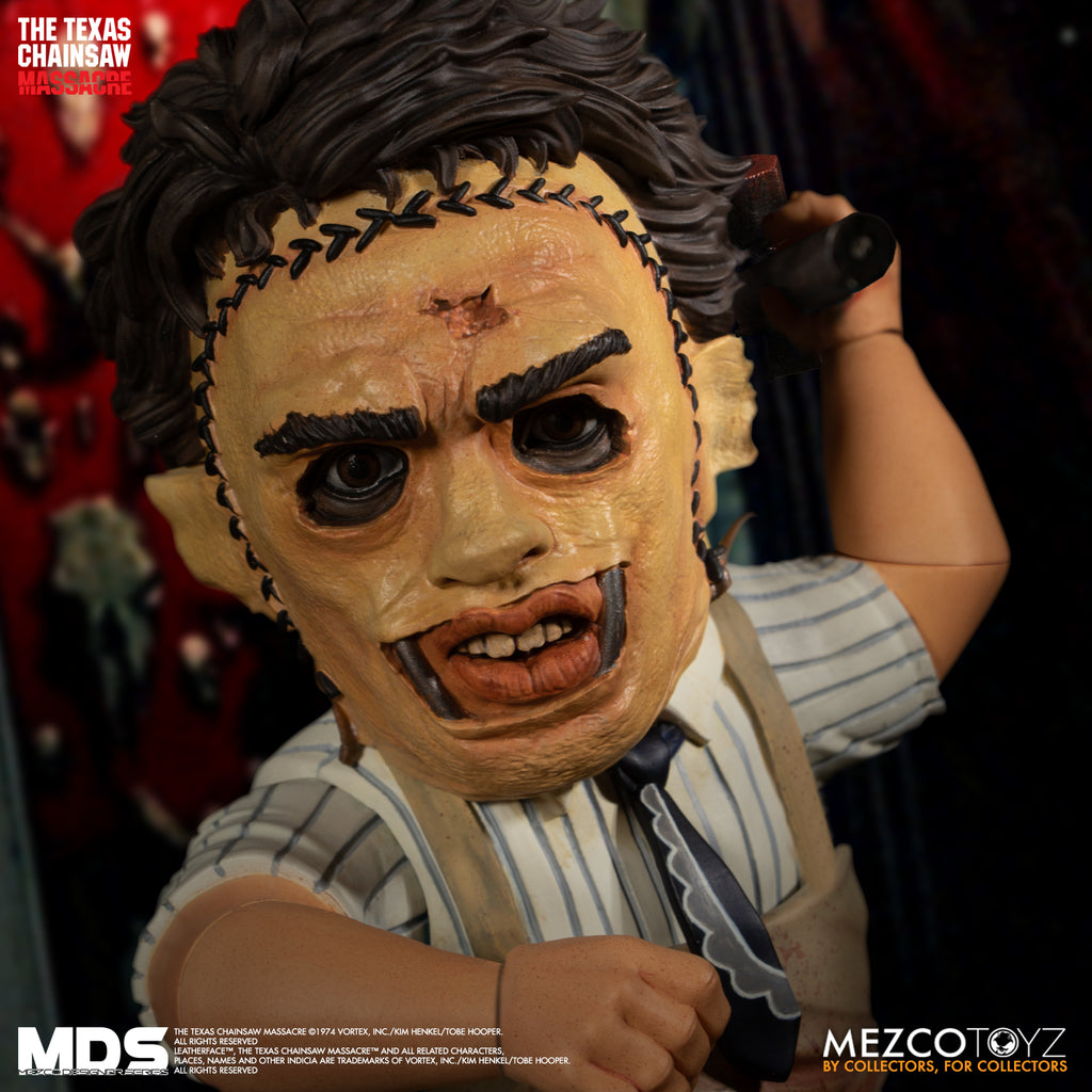 Leatherface (1974) – Texas Chainsaw Massacre MDS Figure by Mezco Toyz