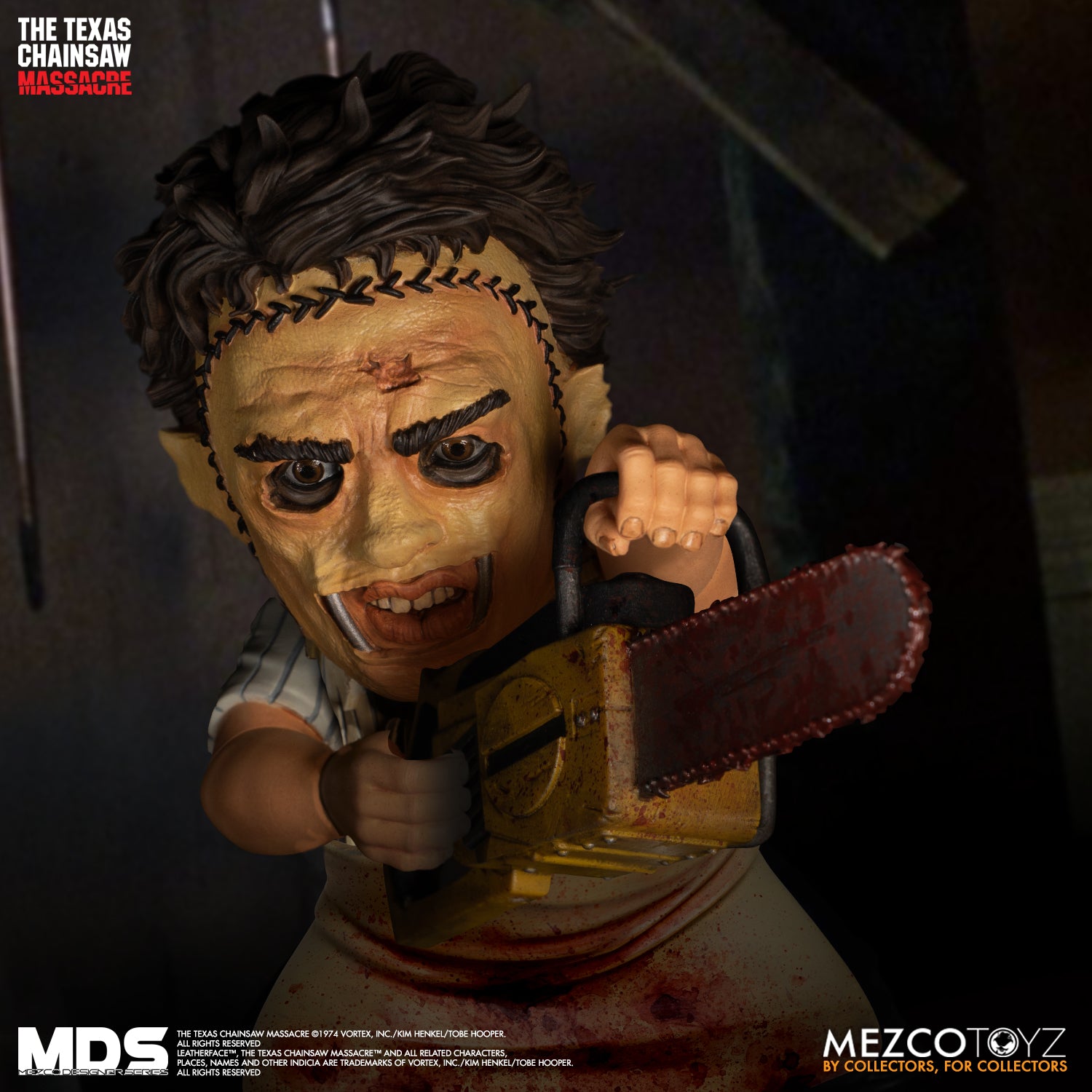 Leatherface (1974) – Texas Chainsaw Massacre MDS Figure by Mezco Toyz