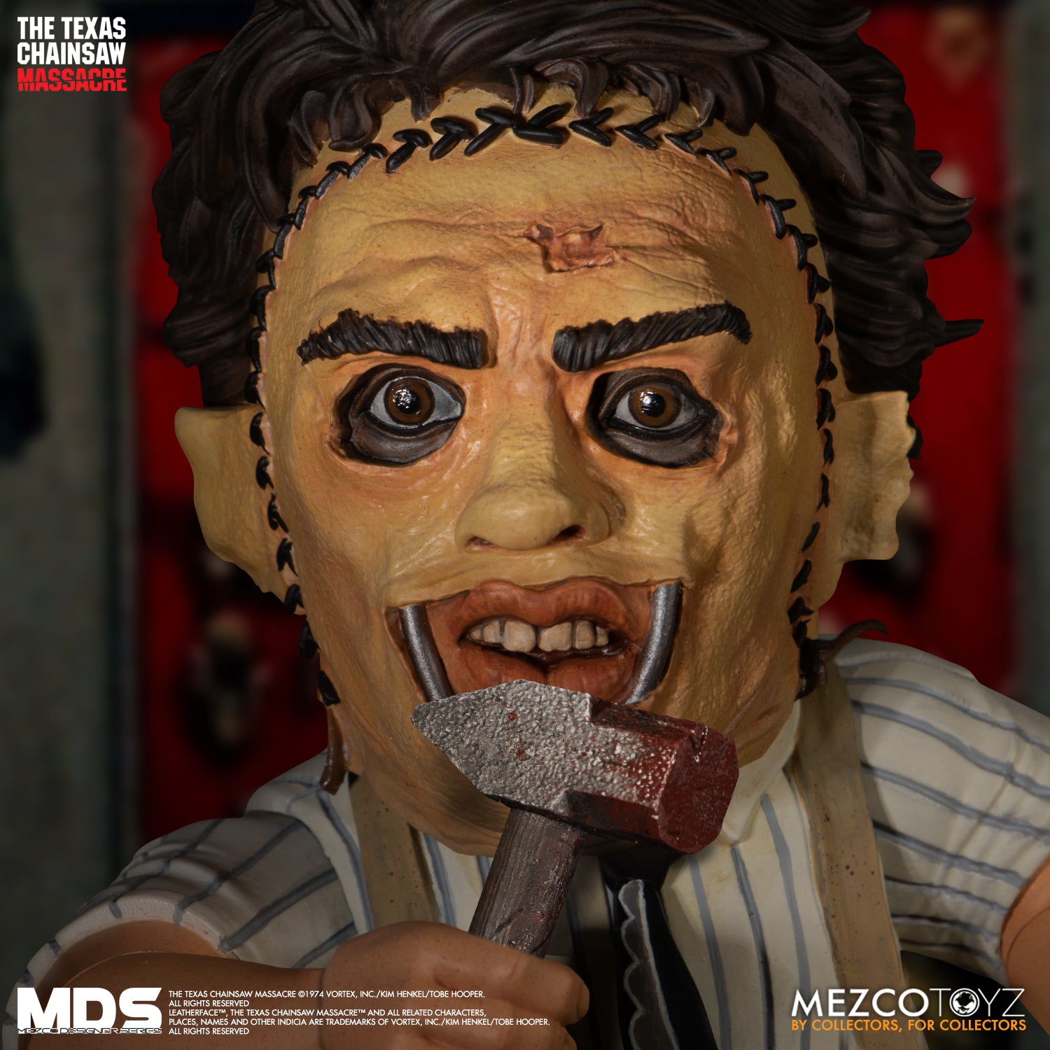 Leatherface (1974) – Texas Chainsaw Massacre MDS Figure by Mezco Toyz