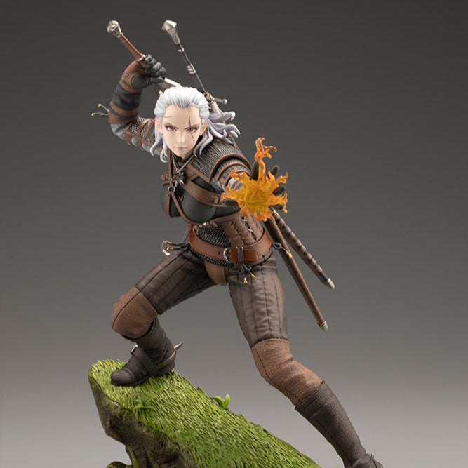 The Witcher – Geralt of Rivia Bishoujo 1/7 Scale Statue – Kotobukiya
