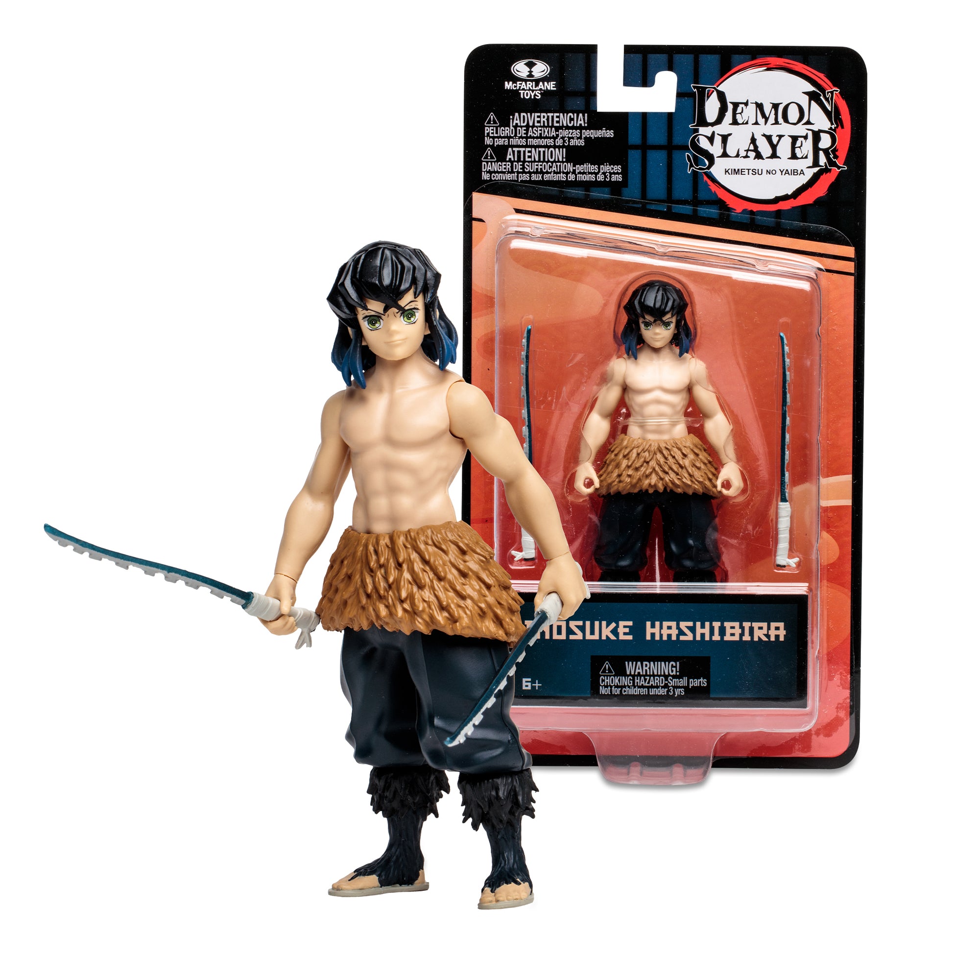 Inosuke Hashibira – Demon Slayer 5" Action Figure by McFarlane Toys
