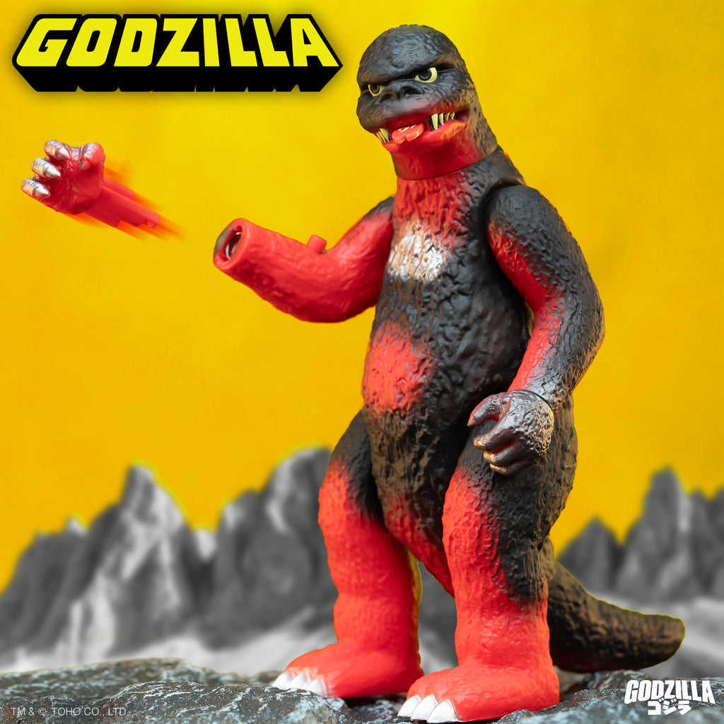 Godzilla (Shogun Vintage Red) – Godzilla – Super7 Ultimates Figure