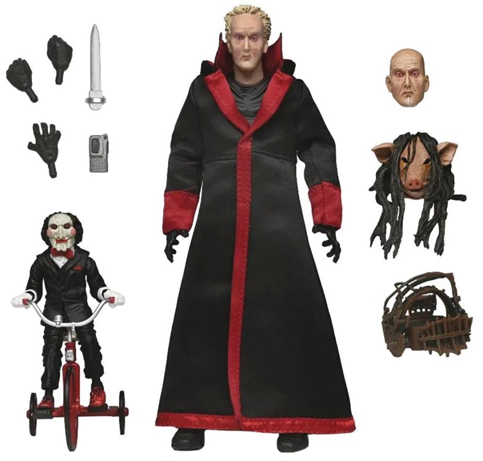 Saw – Jigsaw (Black Robe) Ultimate Action Figure by NECA