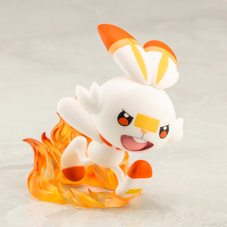 Pokémon Victor with Scorbunny ARTFX J Statue by Kotobukiya