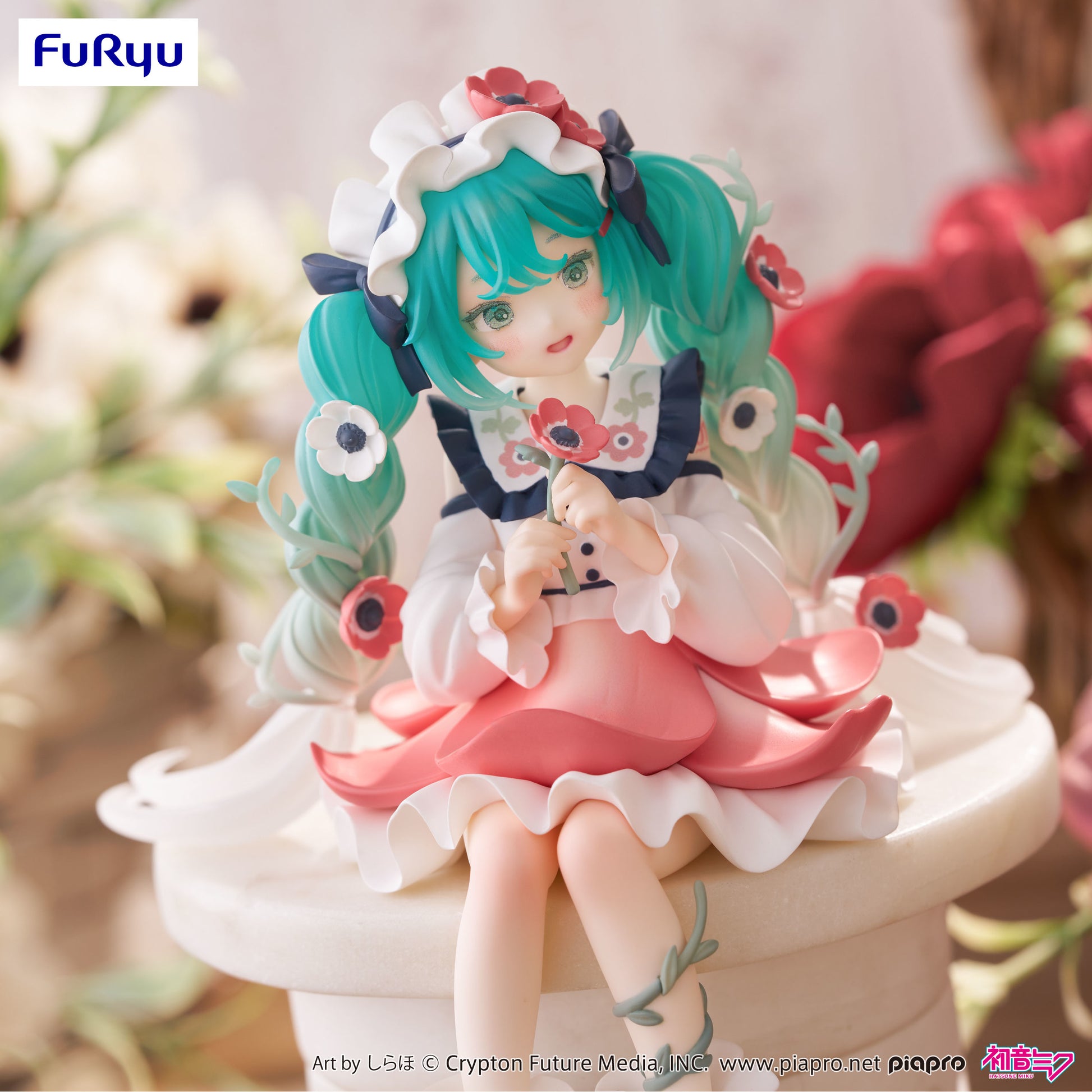 Hatsune Miku – Flower Fairy Clover Noodle Stopper Figure by FuRyu