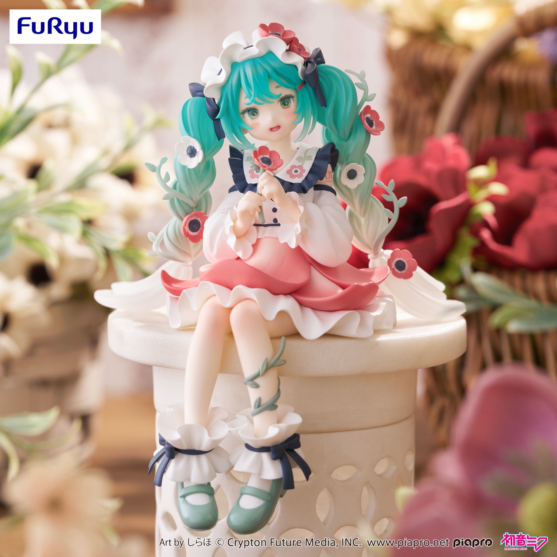 Hatsune Miku – Flower Fairy Clover Noodle Stopper Figure by FuRyu