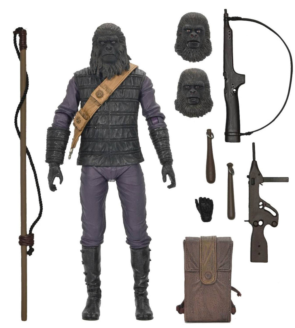 Planet of the Apes – Ultimate Gorilla Soldier 7-Inch Action Figure by NECA