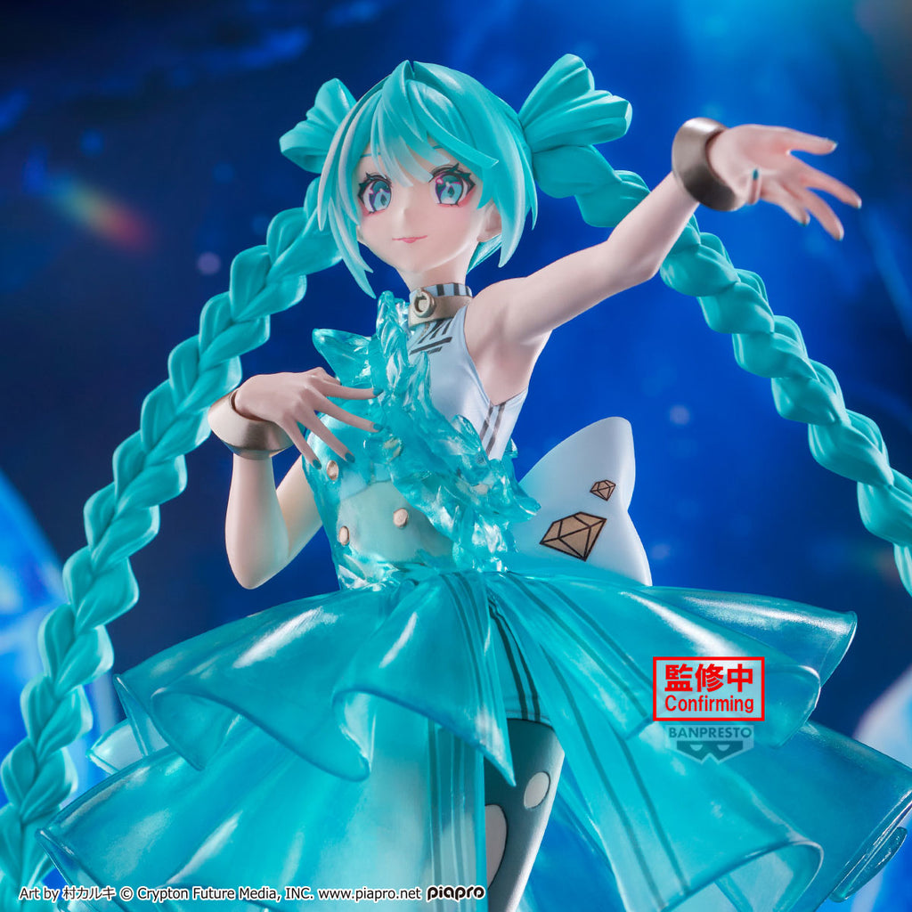 Hatsune Miku Evolve ClearLuxe Emerald Gem Figure