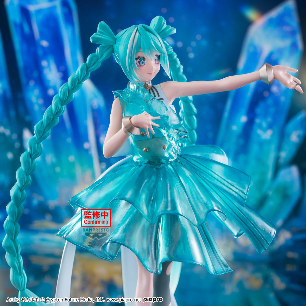Hatsune Miku Evolve ClearLuxe Emerald Gem Figure
