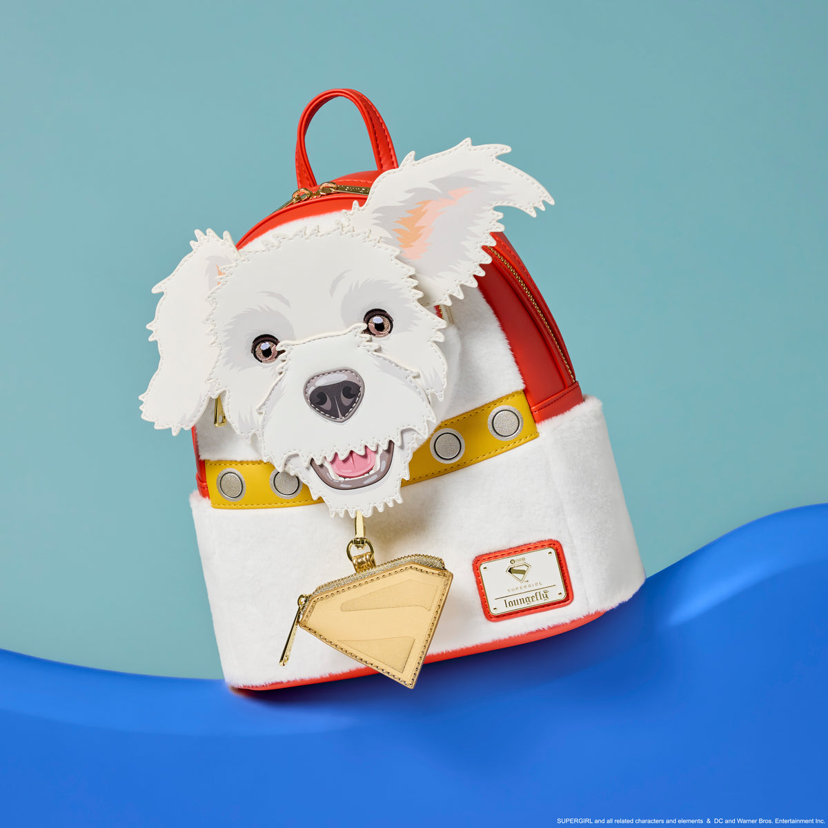 SUPERGIRL KRYPTO LOUNGEFLY BACKPACK - Accessories - Backpacks