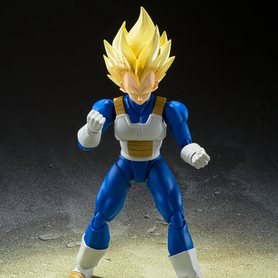 S.H. Figuarts Dragon Ball Z: Super Saiyan Vegeta – Awakened Super Saiyan Blood Action Figure - Action Figures - Anime - Dragon Ball