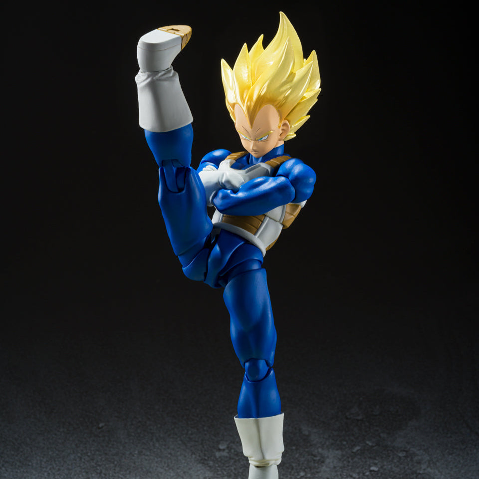 S.H. Figuarts Dragon Ball Z: Super Saiyan Vegeta – Awakened Super Saiyan Blood Action Figure - Action Figures - Anime - Dragon Ball