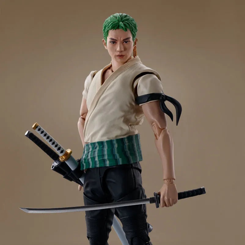 S.H. Figuarts Netflix One Piece: Roronoa Zoro Action Figure - Action Figures - Anime - One Piece