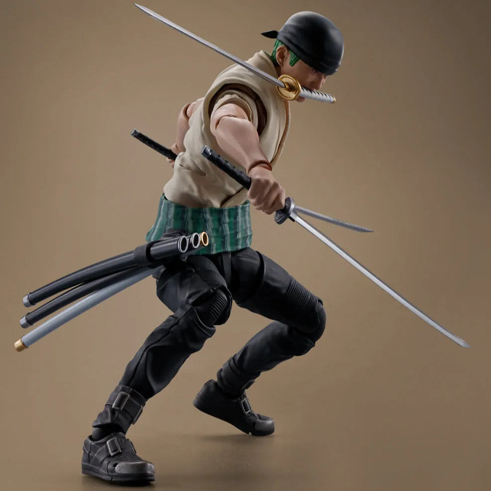 S.H. Figuarts Netflix One Piece – Roronoa Zoro Figure – Mythical S.H. Figuarts Netflix One Piece – Roronoa Zoro Figure – Mythical