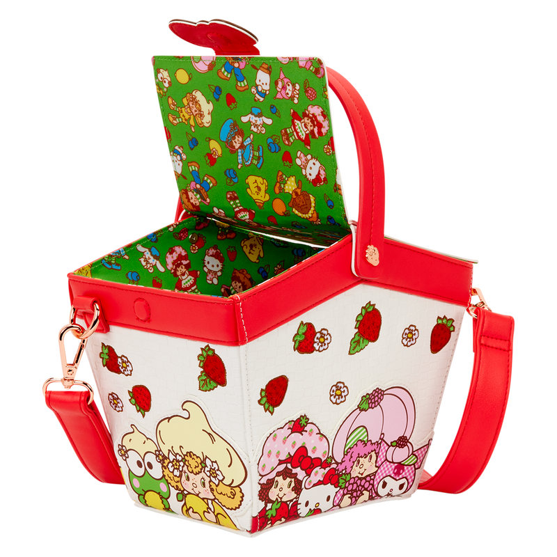 SANRIO STARWBERRY SHORTCAKE SCENTED BASKET CROSSBODY