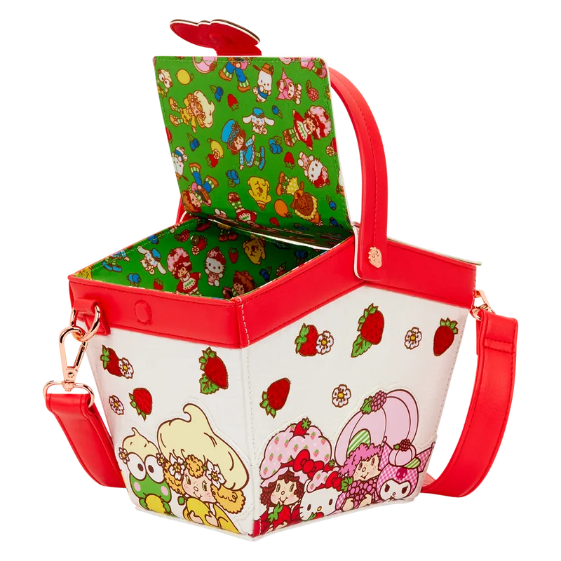SANRIO STARWBERRY SHORTCAKE SCENTED BASKET CROSSBODY
