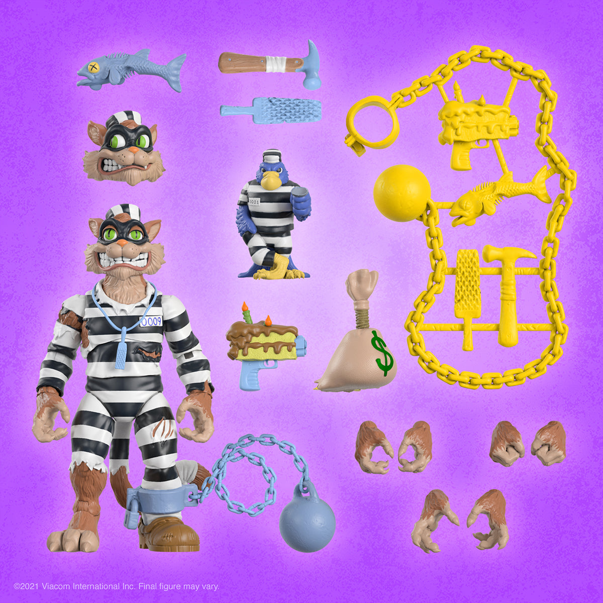 Super7 Ultimates Figure - TMNT - Scratch with accessories