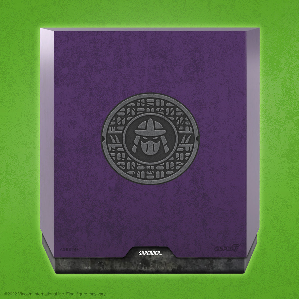 Super7 Ultimates - TMNT - Shredder Packaging 