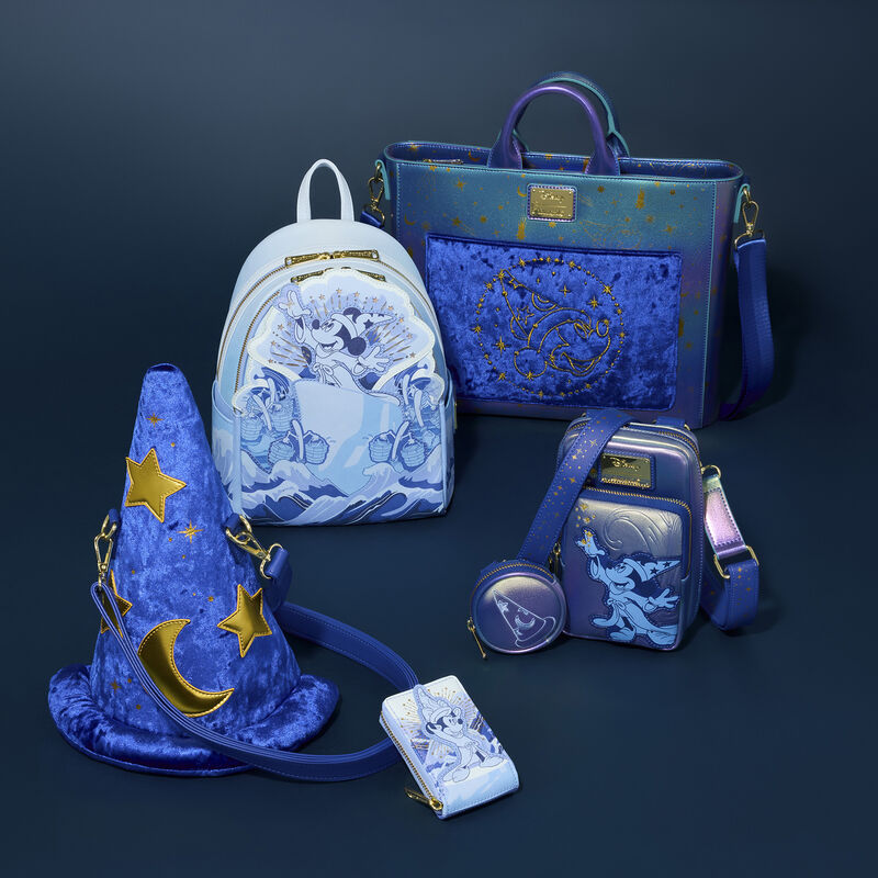 Sorcerer Mickey – Fantasia – Loungefly Light-Up Mini Backpack – Mythical Mountain