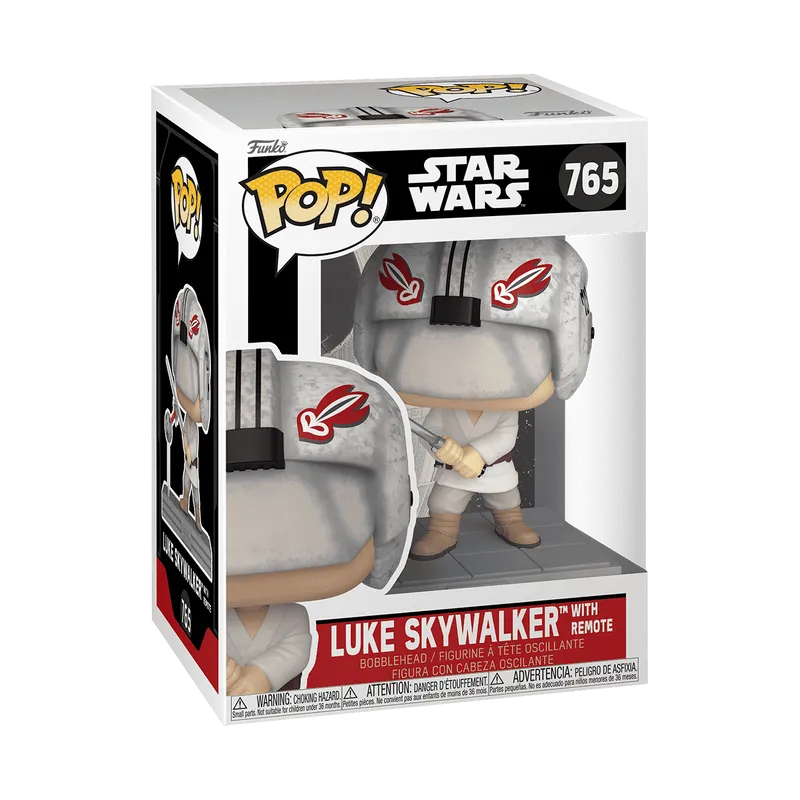 Star Wars – Luke Skywalker with Remote – Funko Pop! #765