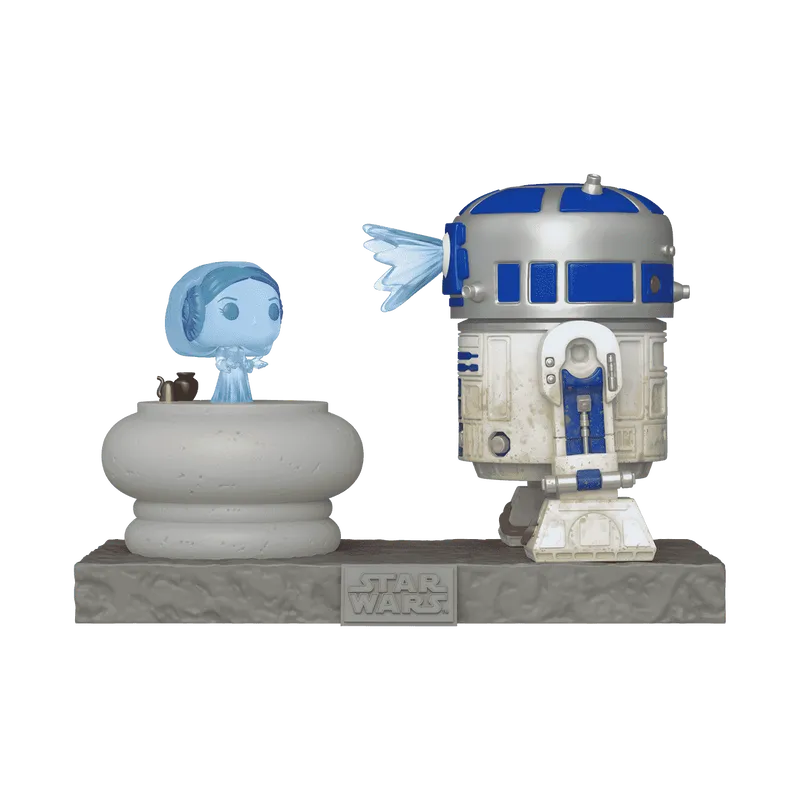 Star Wars – R2-D2 & Princess Leia Hologram – Funko Pop! #766