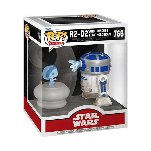 Star Wars – R2-D2 & Princess Leia Hologram – Funko Pop! #766