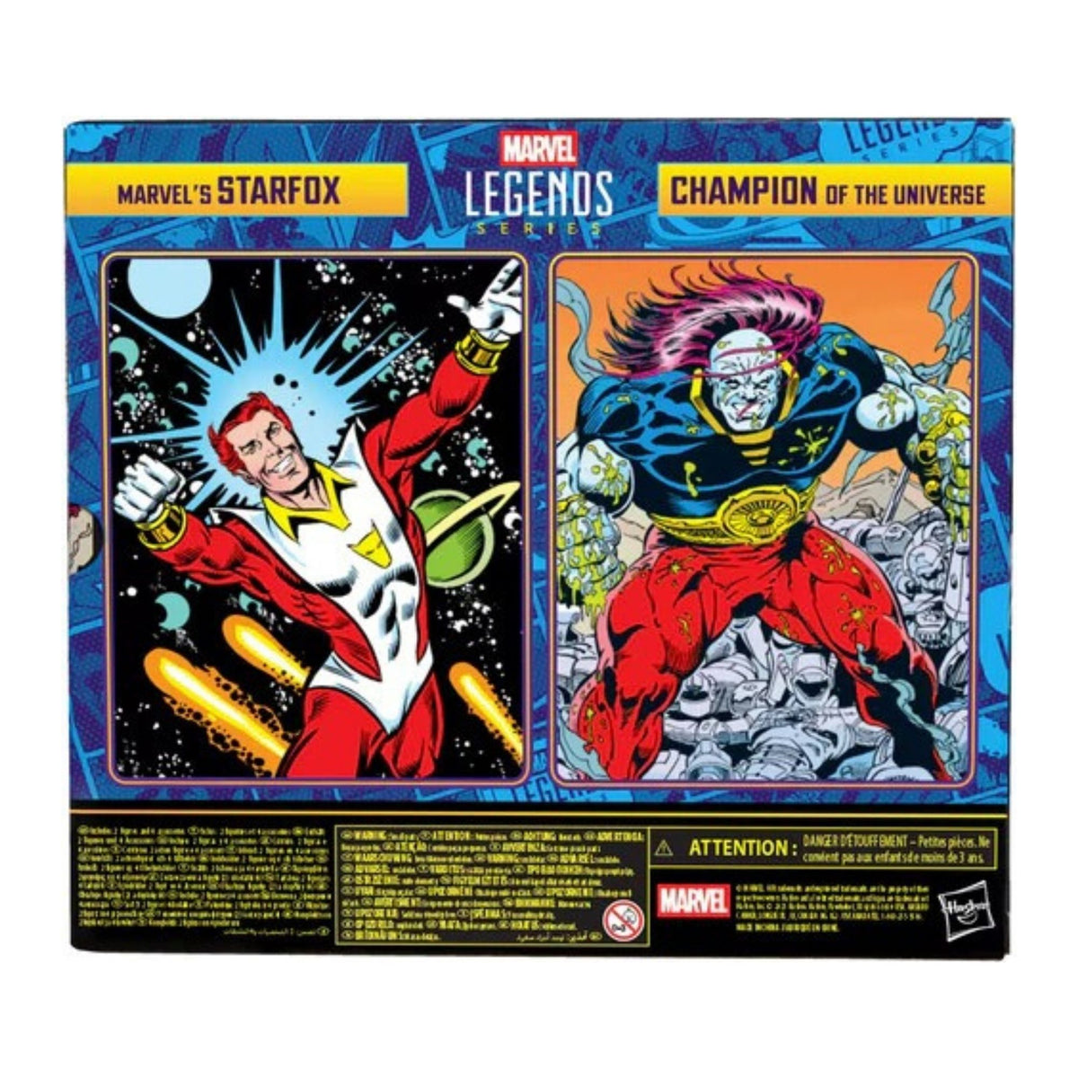 Starfox & Champion of the Universe – Marvel Comics – Hasbro Marvel Legends 2-Pack - Action Figures - Marvel