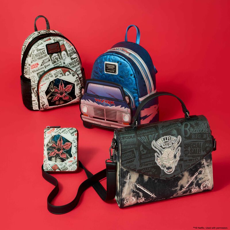 STRANGER THINGS 5 HELLFIRE CLUB CROSSBODY BAG