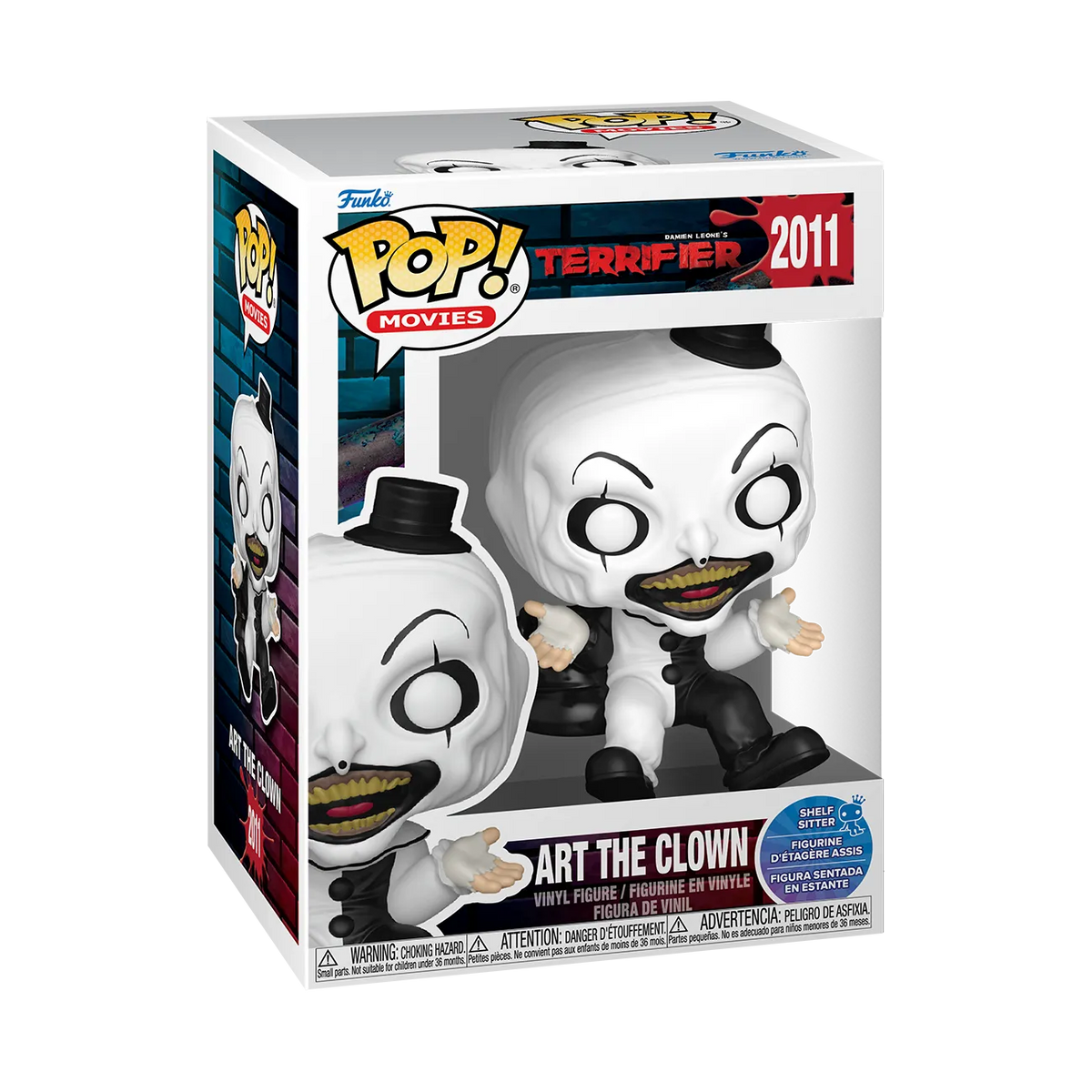 TERRIFIER ART THE CLOWN #2011 POP! - Action Figures - Horror