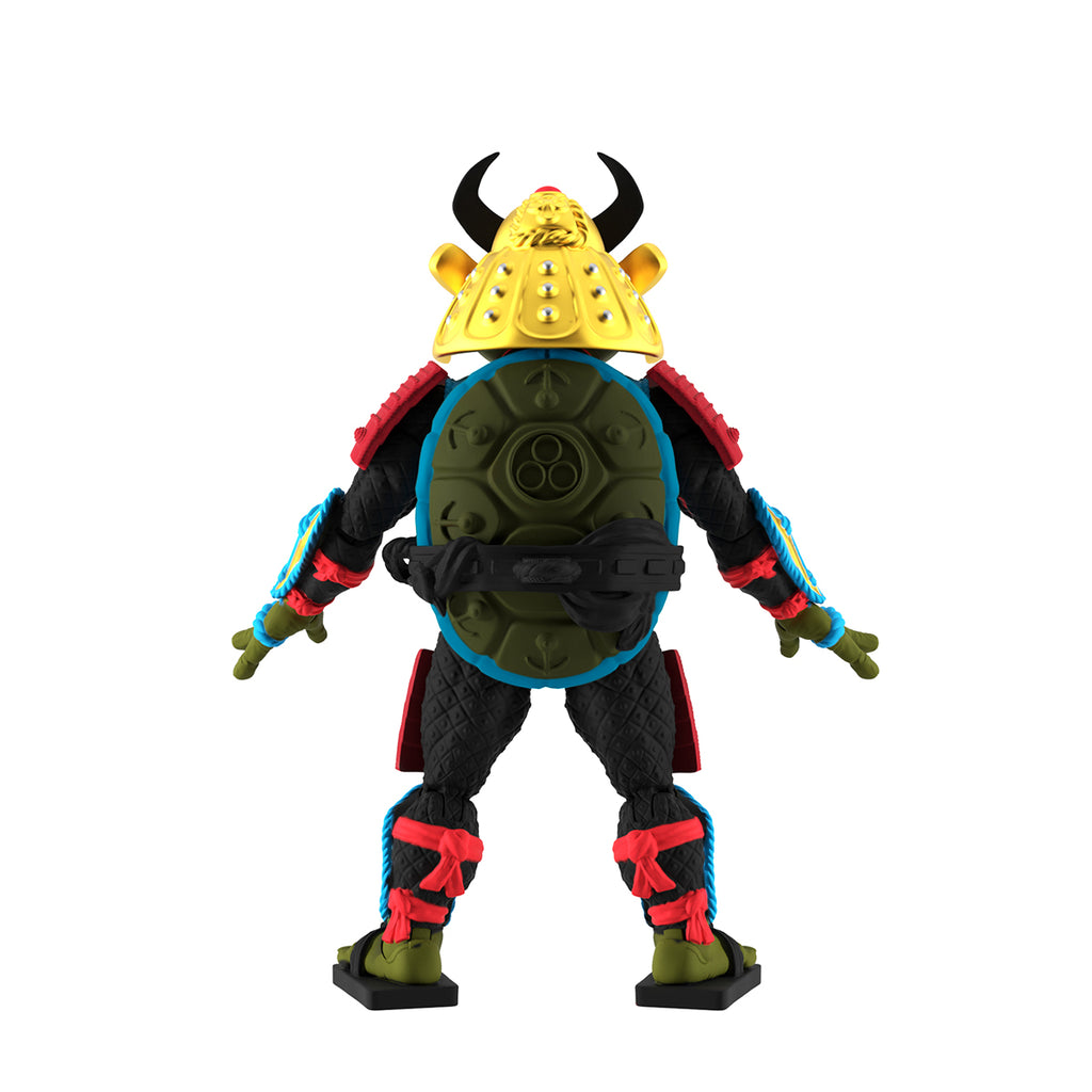 Super7 Ultimates - TMNT - Sewer Samuai Leonardo with accessories - Rear view