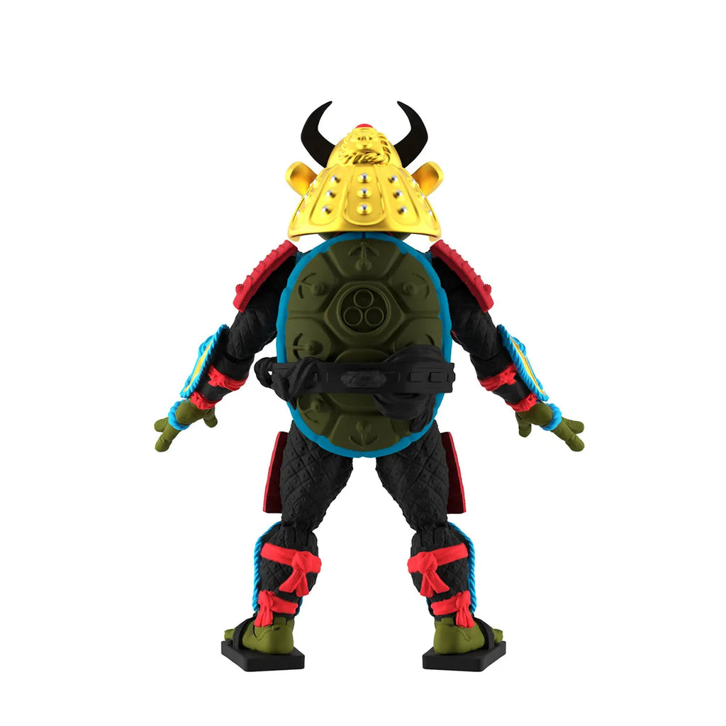Super7 Ultimates - TMNT - Sewer Samuai Leonardo with accessories - Rear view