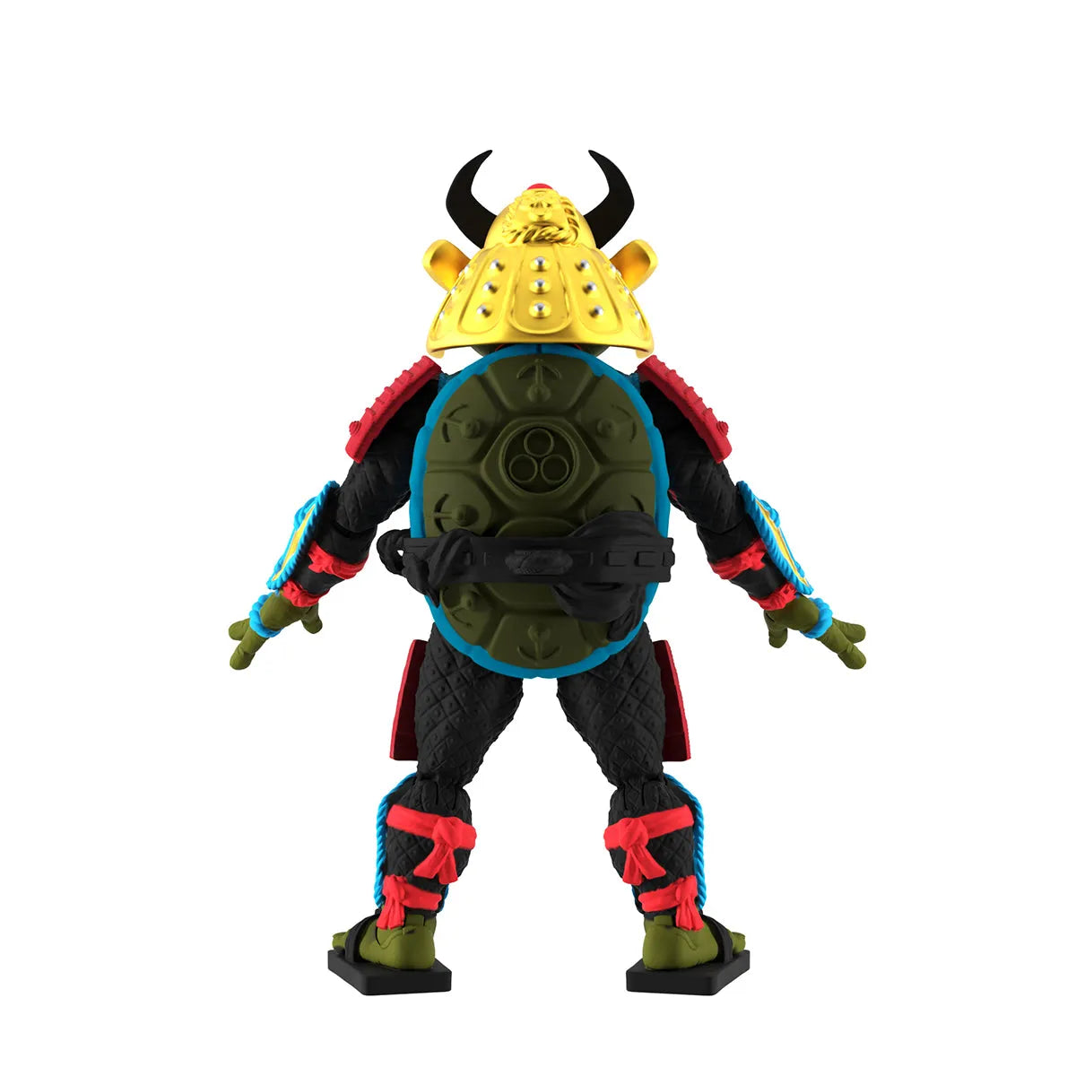 Super7 Ultimates - TMNT - Sewer Samuai Leonardo with accessories - Rear view