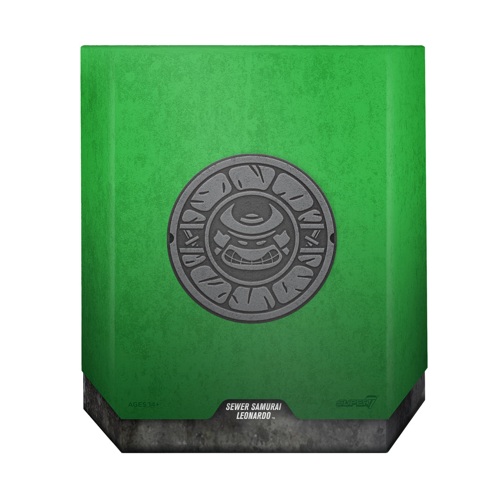 Super7 Ultimates - TMNT - Sewer Samuai Leonardo packaging
