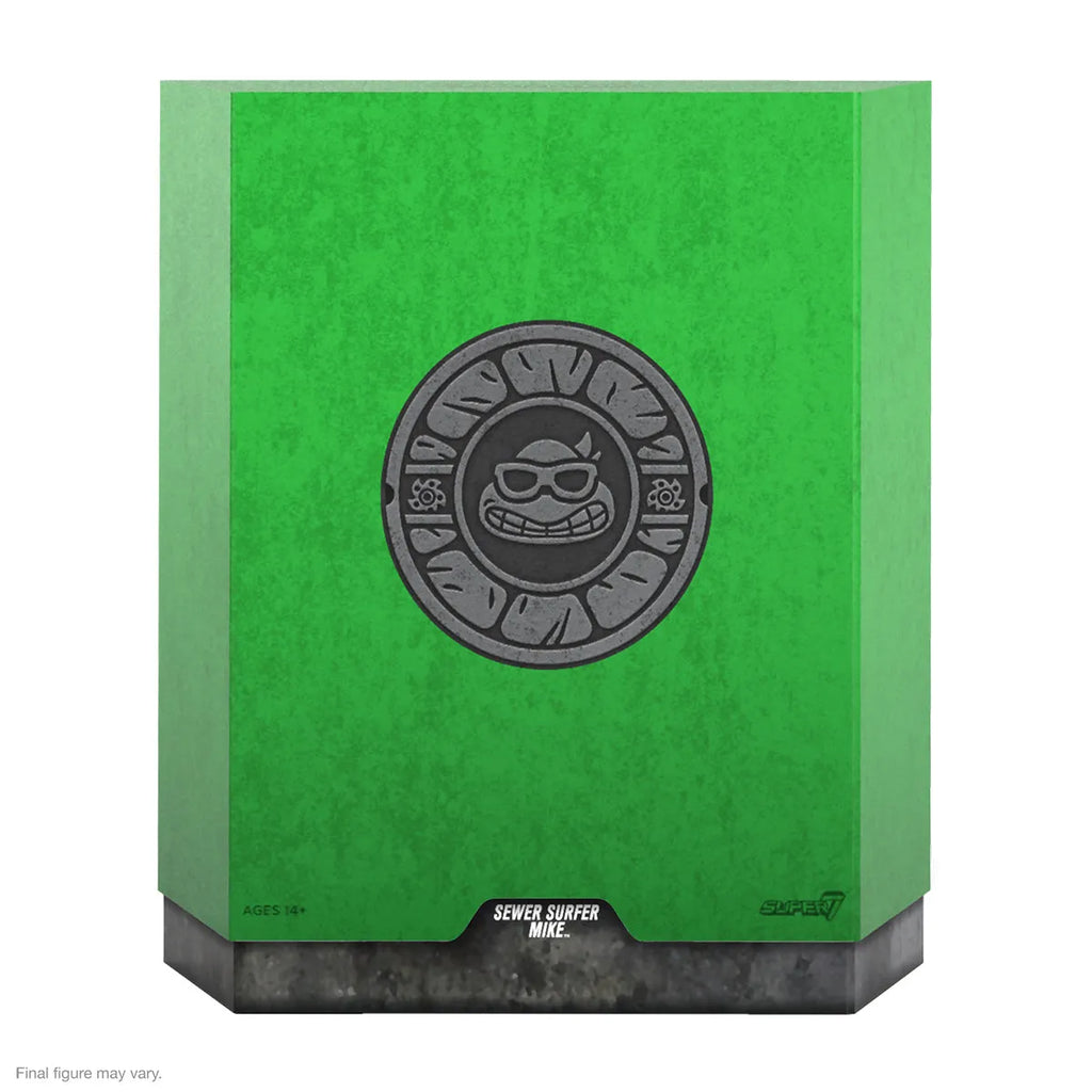 Super7 Ultimates - TMNT - Surfer Mike Packaging