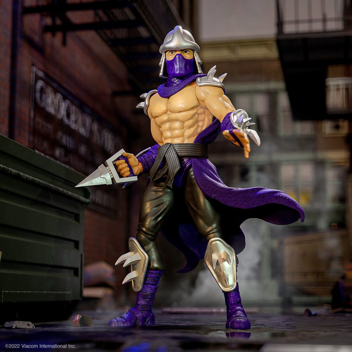 Super7 Ultimates Action Figure - TMNT - Shredder Diorama - Action Figure