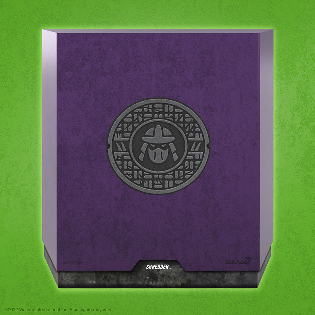 Super7 Ultimates - TMNT - Shredder Packaging 