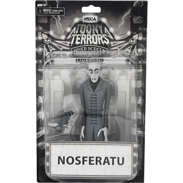 TOONY TERRORS SILVER SCREEN NOSFERATU FIGURE - Action Figures - Horror