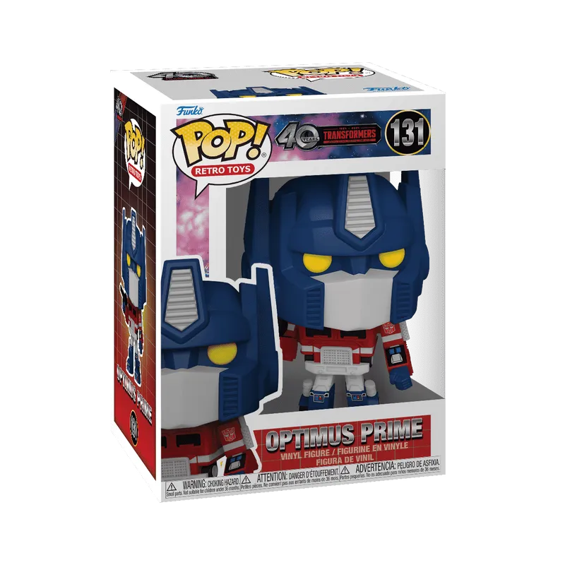 TRANSFORMERS OPTIMUS PRIME #131 POP!
