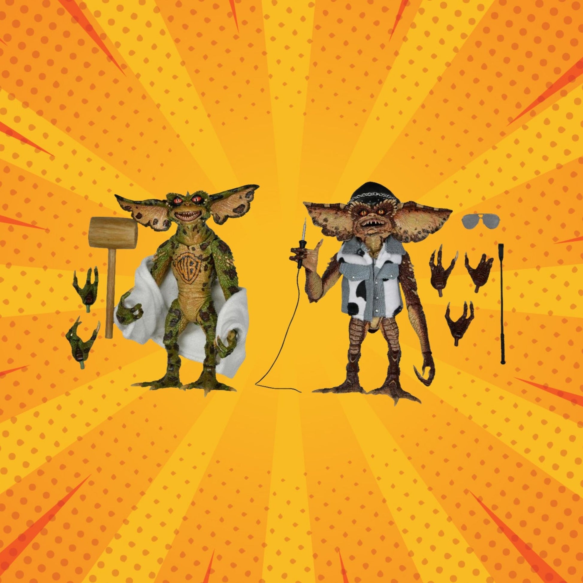NECA Gremlins 2: The New Batch – Tattoo Gremlins 2-Pack 7" Figures